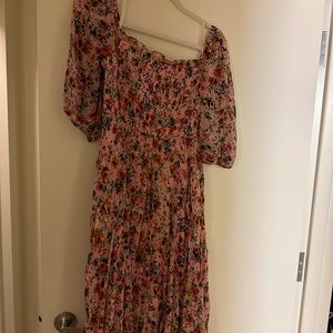 BCBG NEVER WORN FLORAL dress